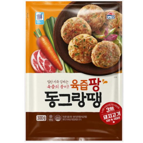 사조대림 대림선 육즙팡 동그랑땡 300g (2개)_이미지