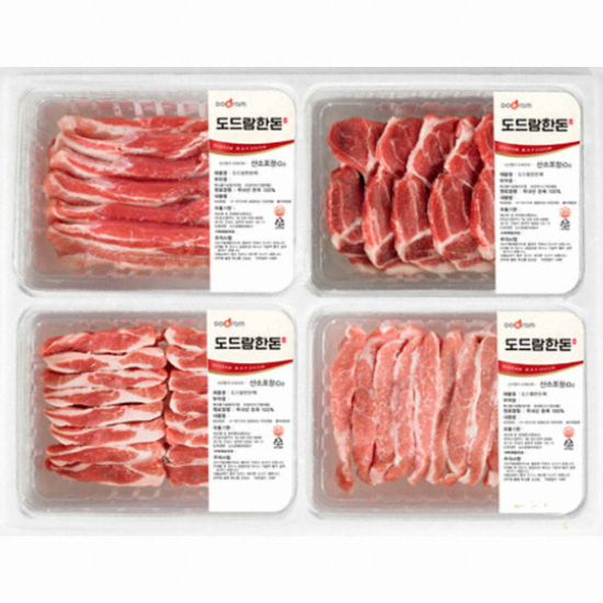 도드람푸드 도드람한돈 으뜸구이세트 1.6kg (1개)