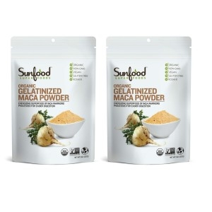 Sunfood Gelatinized Maca Powder 마카 파우더 분말 227g 2팩