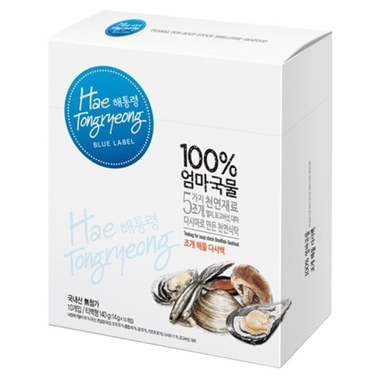 해통령 엄마국물 조개해물 다시백  육수팩 다시팩 국물요리
