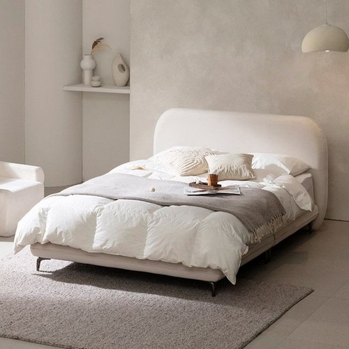 BIF보루네오 엘리아 패브릭 호텔침대 S (유로탑본넬)_이미지