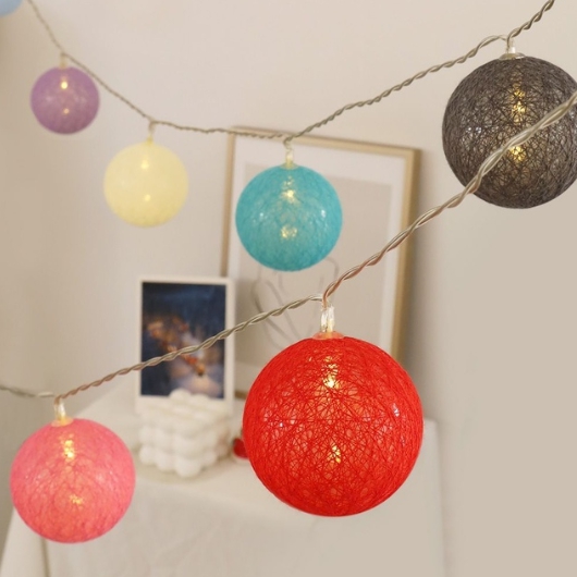 조광램프 라루즈 LED 코튼볼 줄조명 20구 5M