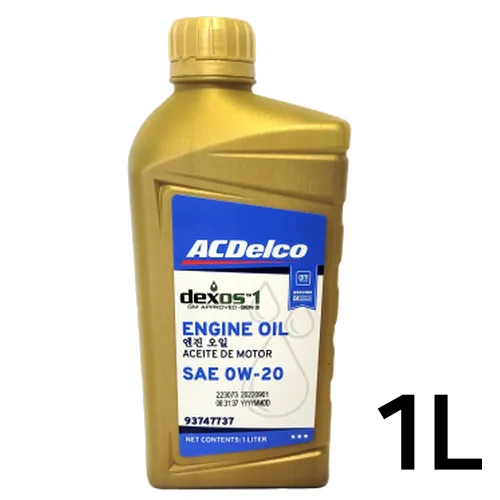 GM ACDelco 순정 GEN3 0W20 1L