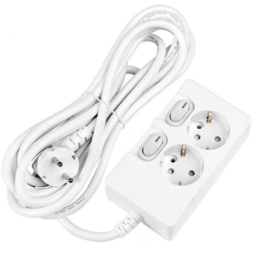 2구 16A 개별스위치 멀티탭