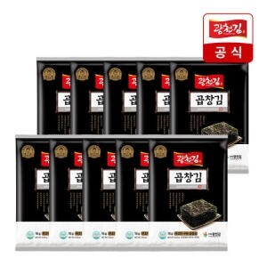 광천김 무조미 구운 <b>곱창</b>김 18g