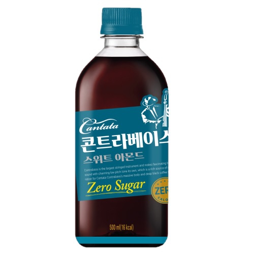 롯데칠성음료 칸타타 콘트라베이스 스위트아몬드 500ml (48개)_이미지