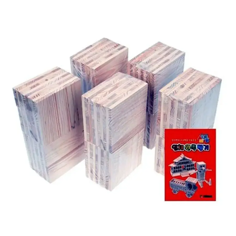 샘통 카프라 원목500pcs +예제집 미송 쌓기나무 카프ryu9+3oJm_이미지