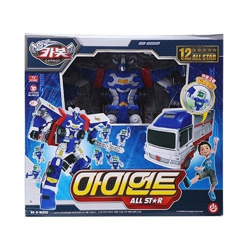 초이락컨텐츠컴퍼니 헬로카봇 아이언트 올스타