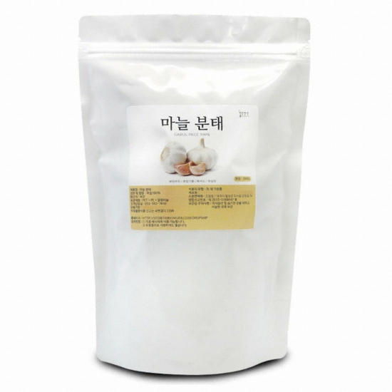 마늘분태 국산   건조 마늘 슬라이스 칩 향신료_이미지