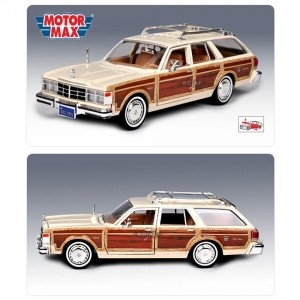 모터맥스 미니카 완구 1대24 1979 자동 레바론 크라이슬러 73331 타운앤컨츄리 베이지 장난감 차