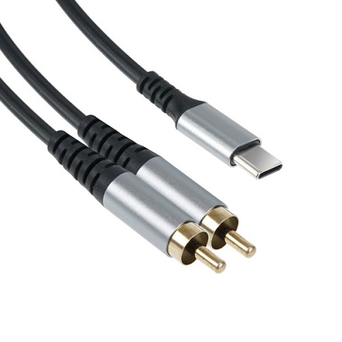 라이트컴 COMS BF256 Type C to 2RCA 케이블 (1.5m)_이미지