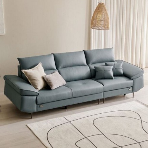 쉐우드가구  카스텔 이태리 천연가죽 소파 4인용