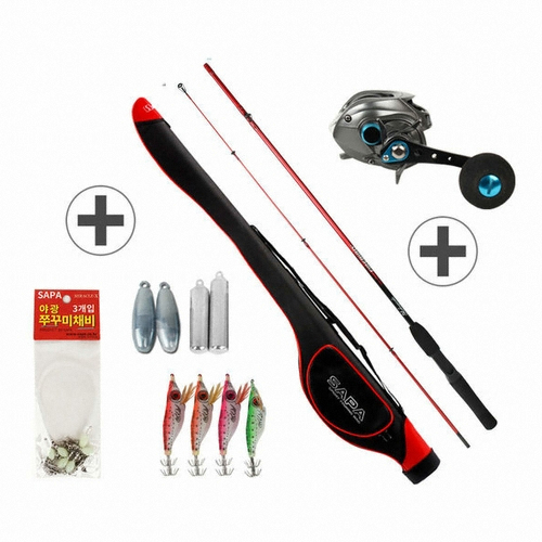 싸파 파이어버드 쭈꾸미낚시 6종 풀세트