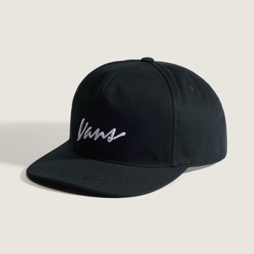 반스 남녀공용 클래식 스크립트 스냅백 블랙 VN000QAGBLK1 CH