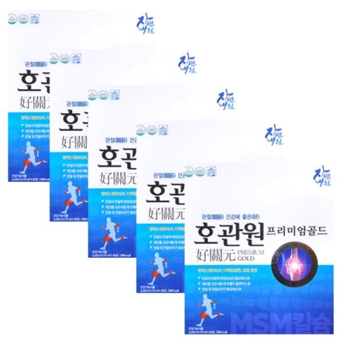 동진제약 호관원 프리미엄 골드 70ml 60포 (5개)_이미지
