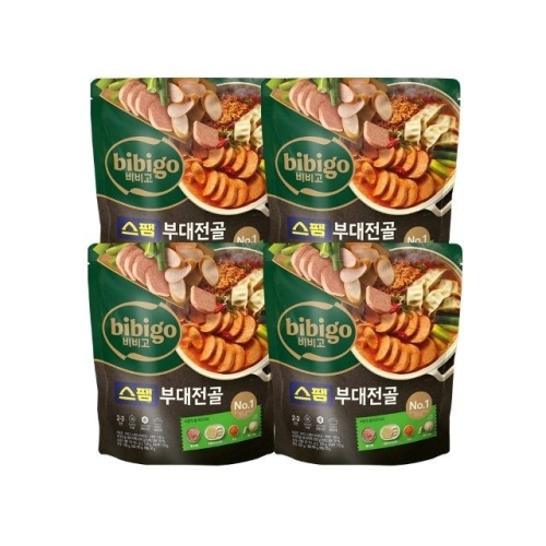 CJ제일제당 비비고 스팸부대전골 690g (4개)_이미지