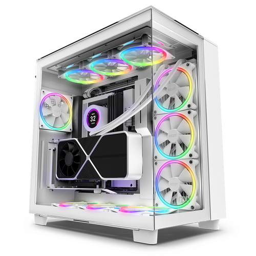 NZXT H9 Elite 브라보텍 (매트 화이트)
