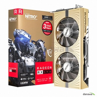SAPPHIRE 라데온 RX 590 NITRO+ AMD 50th Edition OC D5 8GB Dual-X
