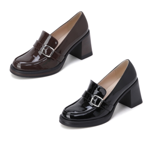 금강제화 FAIR LADY 여성 가보시 로퍼 힐 2종 RICPUC4978WFAIF 50847_RICPUC4978WFAIF_이미지