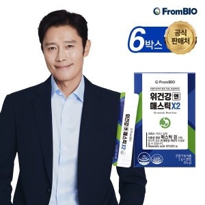 프롬바이오 위건강엔 매스틱X2 2g 28포 (6개)