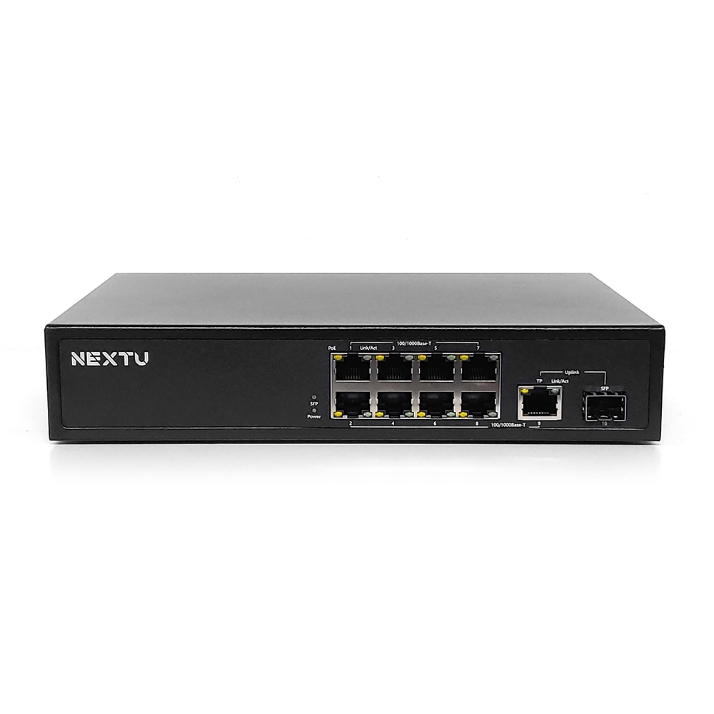 이지넷유비쿼터스 넥스트 NEXT-POE3210GF-SFP 스위치허브_이미지