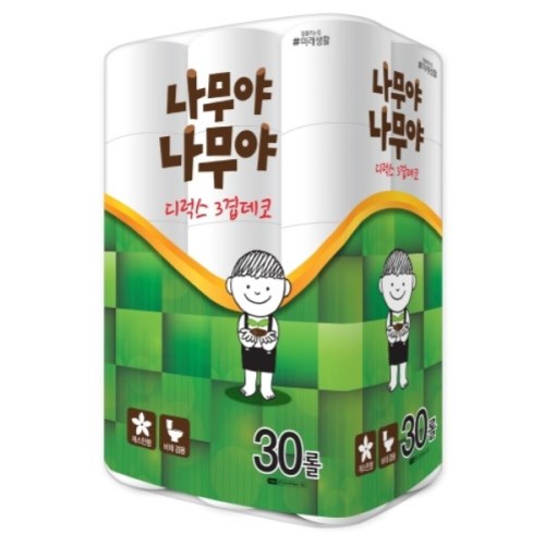 디럭스 3겹 데코 27m (30롤)