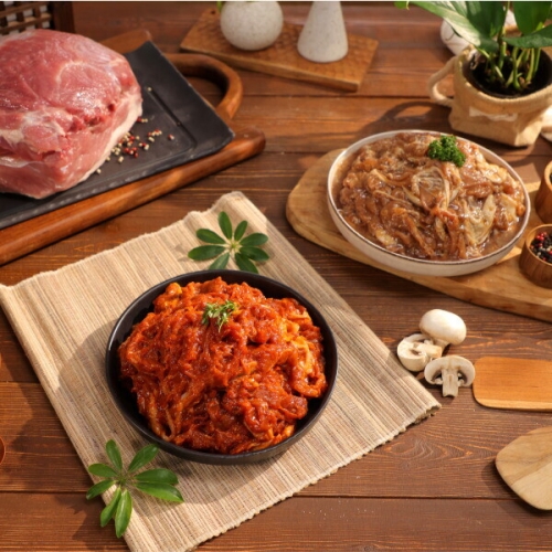 삼다돈 제주흑돼지 양념 불고기 고추장 300g + 간장300g이미지입니다. 누르면 해당 게시물로 새창이동합니다.
