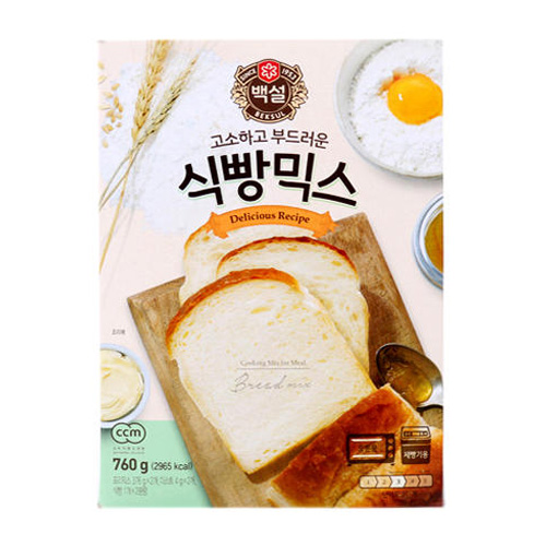 백설 식빵믹스 760g이미지입니다. 누르면 해당 게시물로 새창이동합니다.