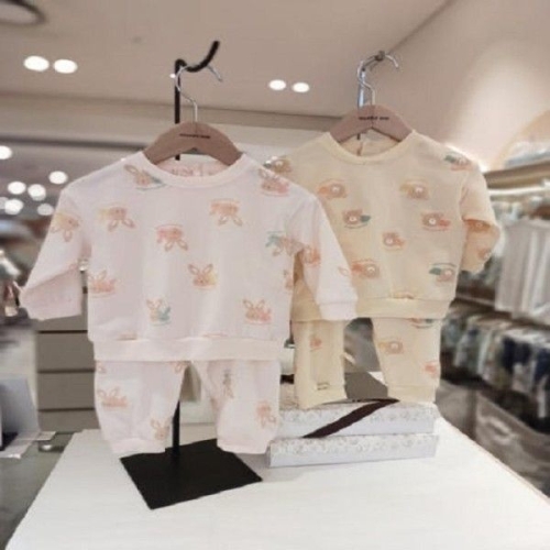 중동텍스타일 오가닉맘 MKSPEJ0102 24년봄신상 꼬뜨니 워니이지웨어2종_이미지