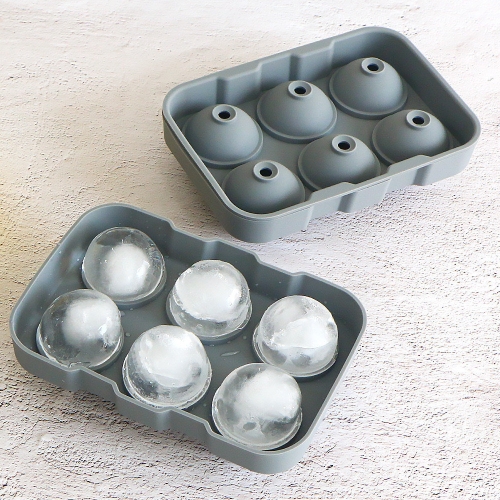 니드코 리케 실리콘 원형 얼음틀 6구