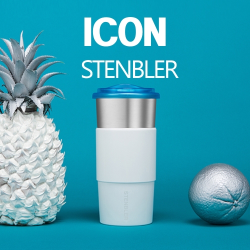  국산 예쁜 휴대용 스텐 텀블러 650ml 산토리니 kjhmall