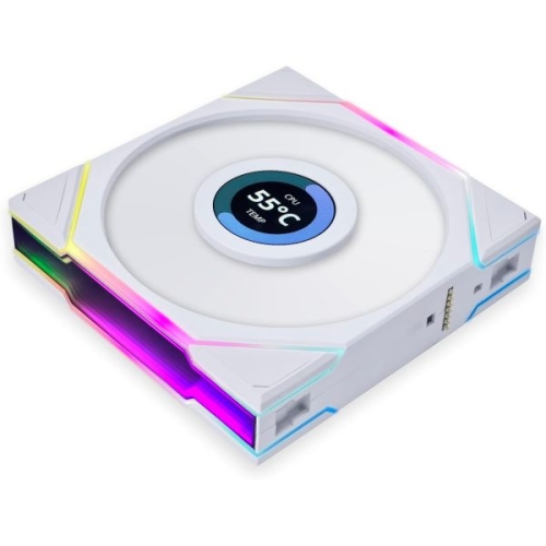 리유니팬 TL LCD 120 화이트 싱글 1PC팩 12TLLCD1W