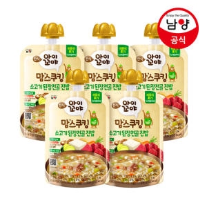 남양유업 맘스쿠킹 된장찌개 진밥 100g (5개)