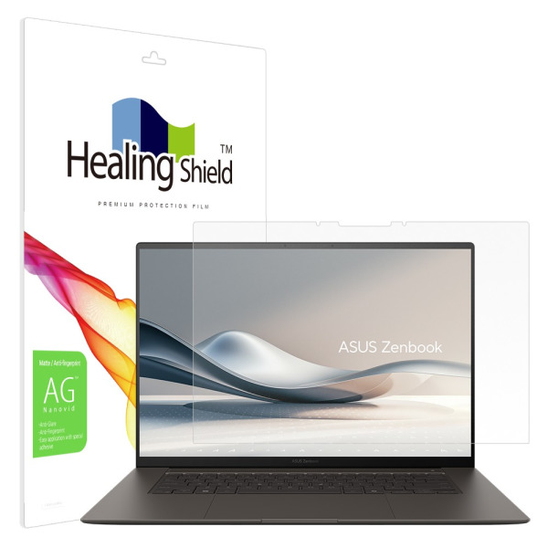 폰트리 힐링쉴드 ASUS 젠북 S 16 OLED UM5606WA 저반사 지문방지 액정보호필름_이미지