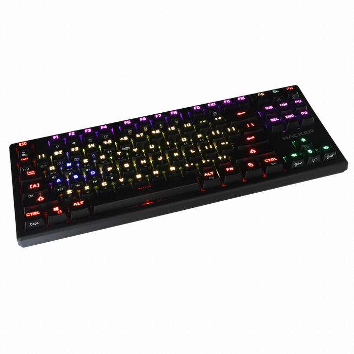 앱코 HACKER K520 인피니티 RGB 기계식 키보드 (청축)_이미지