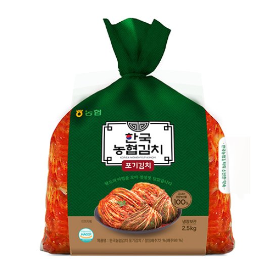농협식품 한국농협김치 포기김치 2.5kg (1개)_이미지
