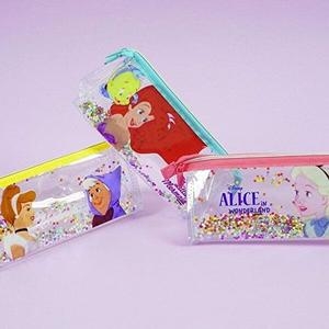 디즈니 스팽글 볼륨 삼각파우치 신데렐라-WFGXAE7