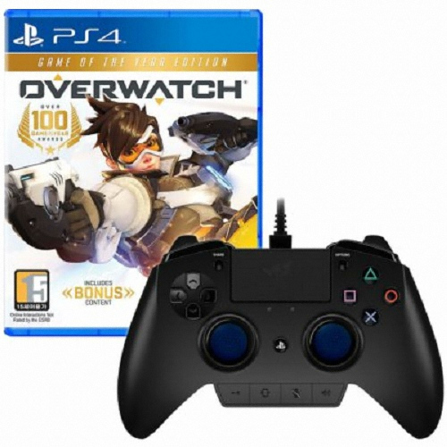 블리자드 오버워치 GOTY 에디션 PS4 + 라이쥬 컨트롤러 패키지 (영문판)