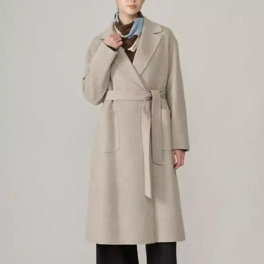 올앤선드리 세이브존07 A라인 벨티드 코트 A6WBH831 S53329553_이미지