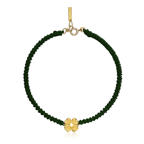 수앤진골드 크로버 매듭 팔찌 1.5g