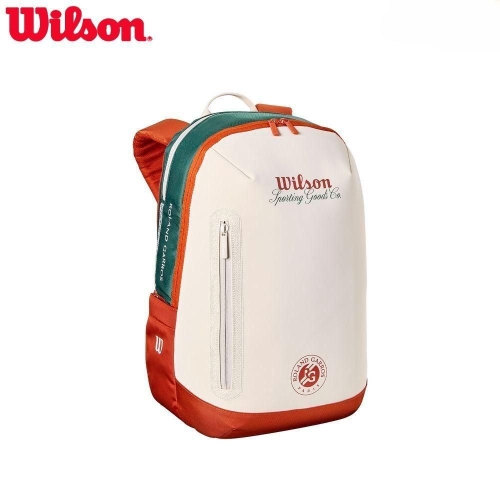윌슨 롤랑가로스 2026 테니스 백팩 가방 크림 WR8052601001