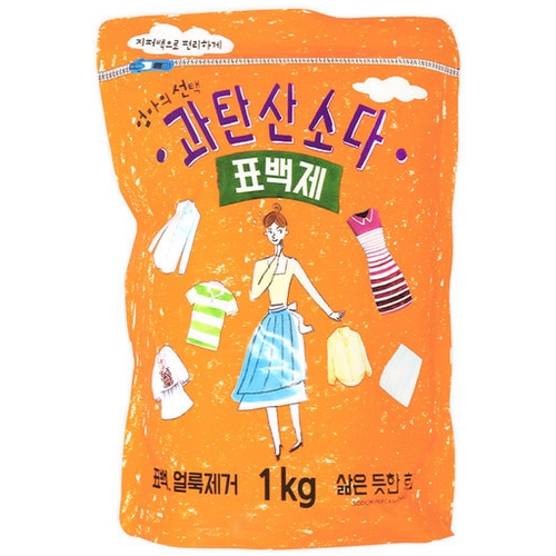 애경 ㅤ엄마의 선택 과탄산소다 표백제 1kg (4개)_이미지