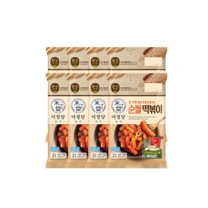 CJ제일제당 즐거운동행 미정당 순쌀떡볶이 401.2g (8개)_이미지