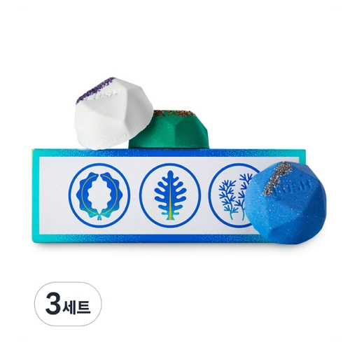 시원한 차 한잔의 휴식 입욕파우더 40g x 3종 기프트 선물세트
