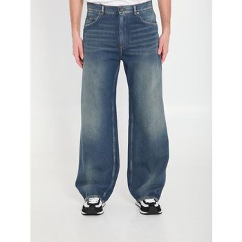 스트레이트 팬츠 라이트 블루 153760074