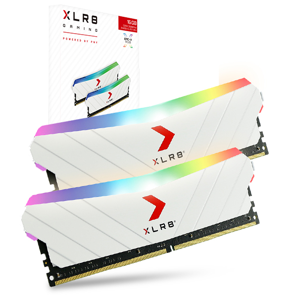 PNY XLR8 DDR4-3600 Gaming EPIC-X RGB 화이트 패키지 (16GB(8Gx2))