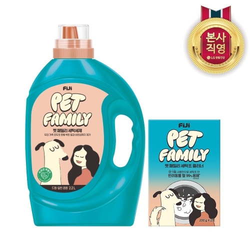 LG��Ȱ�ǰ� ����(FIJI) ���йи� ��Ź���� 2.2L + ��Ź�� Ŭ���� 200g 2����