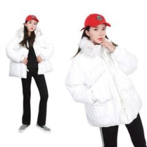  스타일 dv 스트링숏패딩점퍼