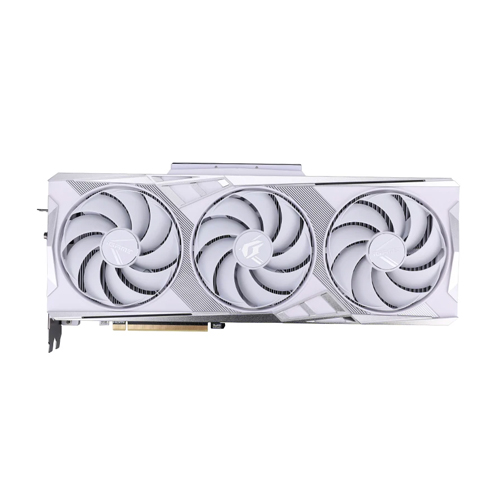 COLORFUL iGame 지포스 RTX 4070 Ti SUPER Vulcan OC D6X 16GB White_이미지