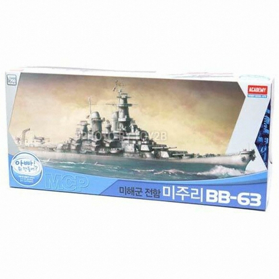아카데미 1/700 미해군 전함 미주리 BB-63 MCP_이미지